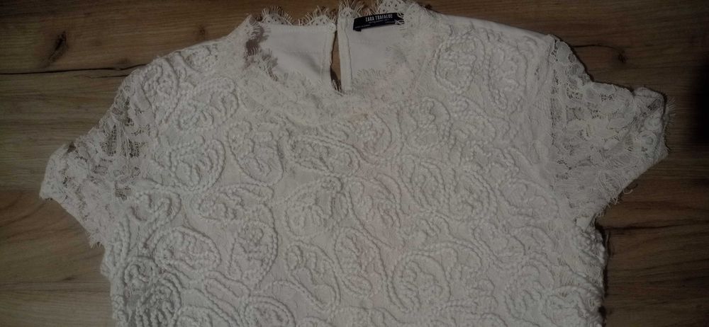 Sukienka Zara Siateczkowa