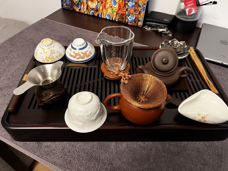 Chapan/stolik do Ceremonii Herbatney, zestaw