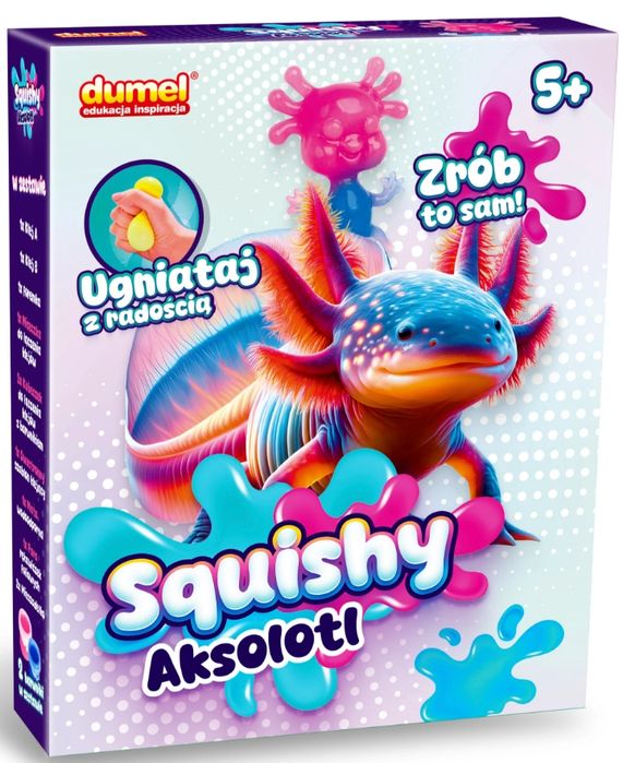 Squishy. Aksolotl. Nowy Produkt