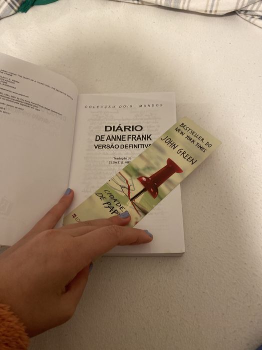 Livro “o diário de Anne frank”