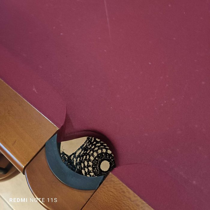 Mesa Bilhar com suporte e 8 tacos