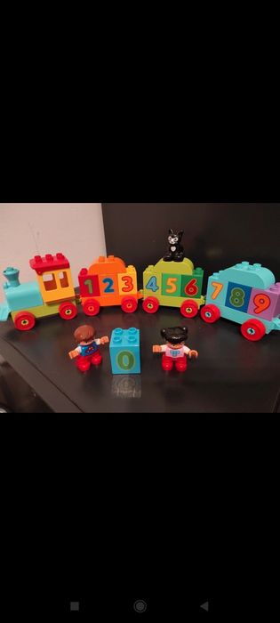 LEGO Duplo pociąg z cyferkami 10847