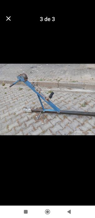 Reboque para transportar barco