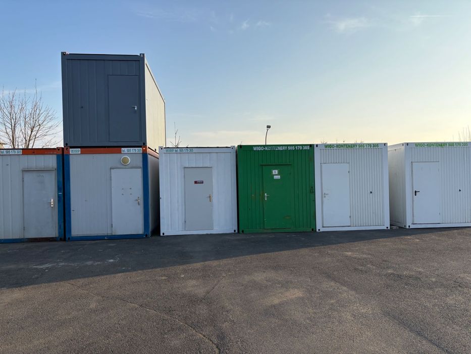 Kontenery biurowe socjalne