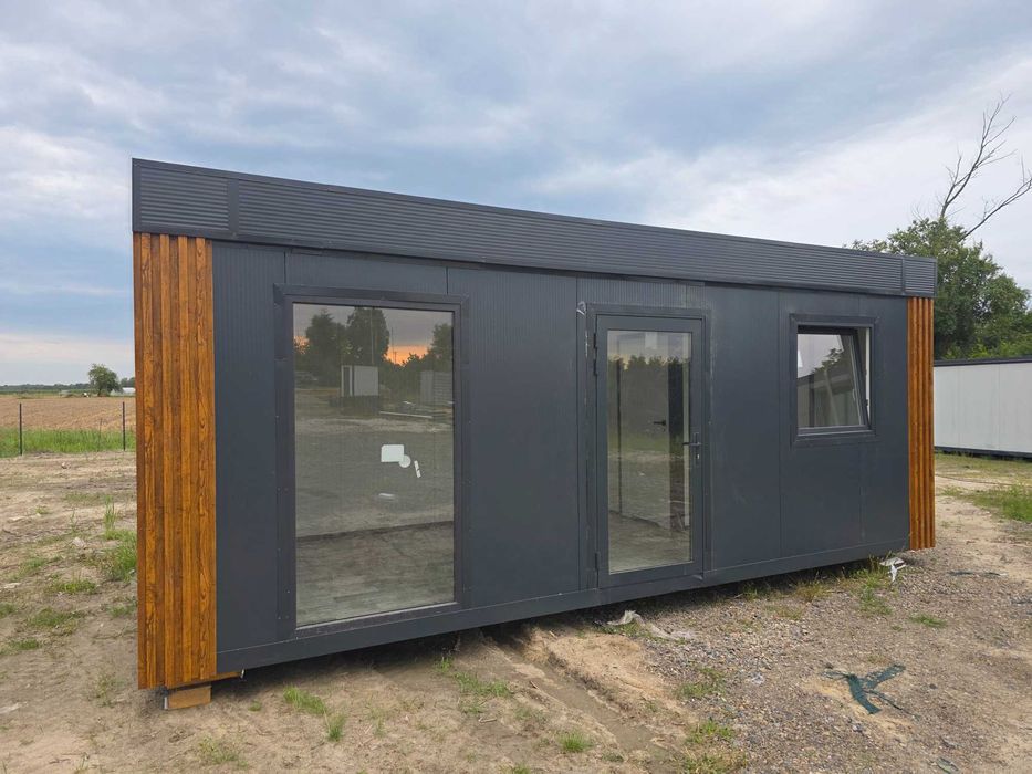 Kontener mieszkalny z łazienka prysznicem 3x7 na wynajem dzierżawa