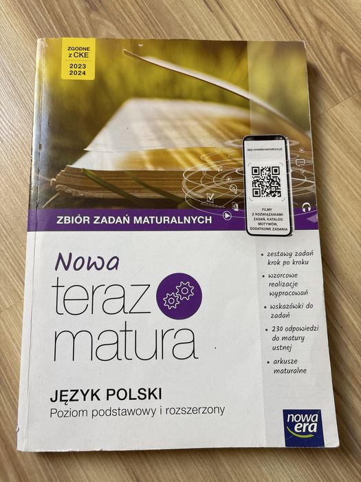 zbiór zadań maturalnych nowa teraz matura język polski nowa era