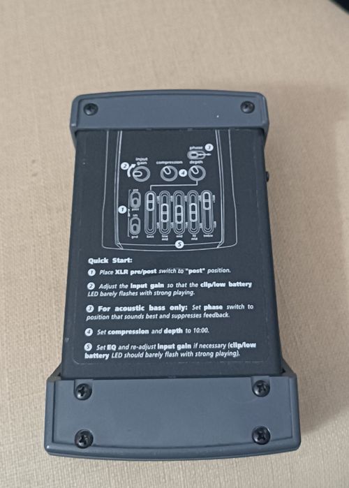 Преамп для контрабаса ,бас гітари.DI.