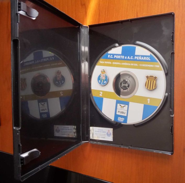 3 DVD,s do Futebol clube do Porto