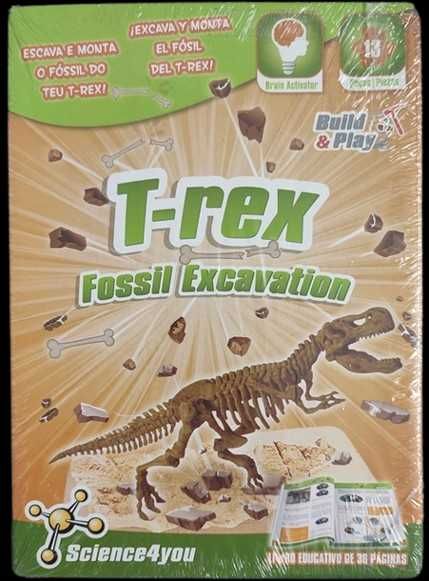Brinquedo Educativo T-Rex – Escavação de Fóssil | Science4You (6+)