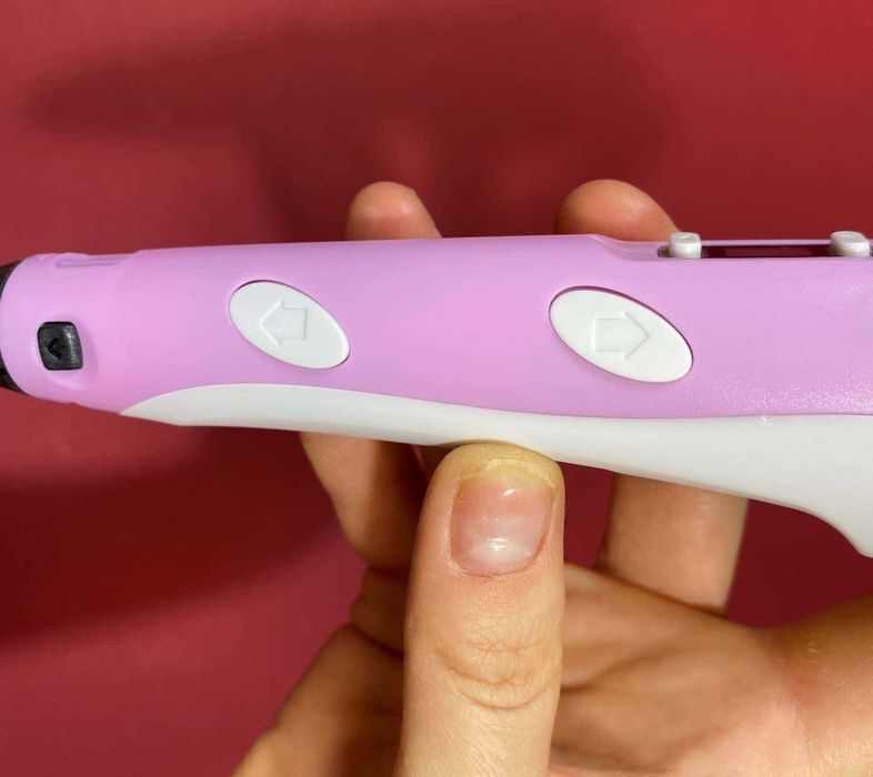 Триде ручка 9м пластик, набор трафаретов, подставкой 3d pen 3