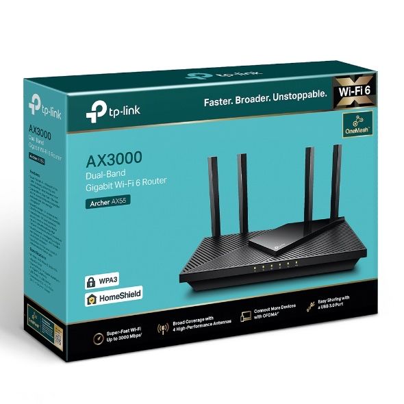 Роутер Tp-Link Archer AX55
