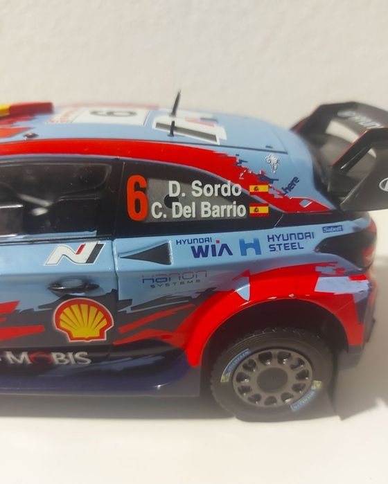 Miniaturas WRC 1/24 - Vw Polo e Hyundai i20