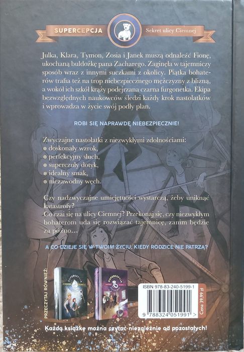 Komplet 2 ksiażki Supercepcja