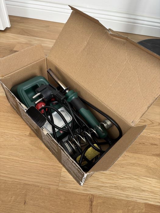 Praktycznie nowa stacja lutownicza Parkside