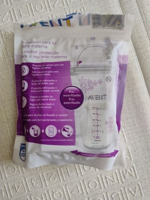 Пакети для заморозки молока