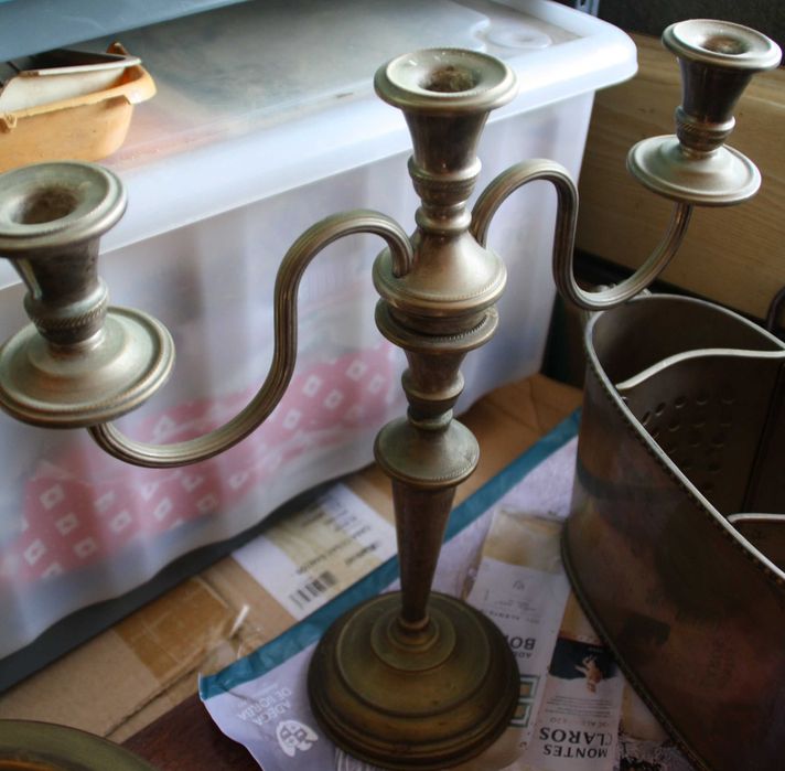 Bowls and Candelabras in Shell Shape