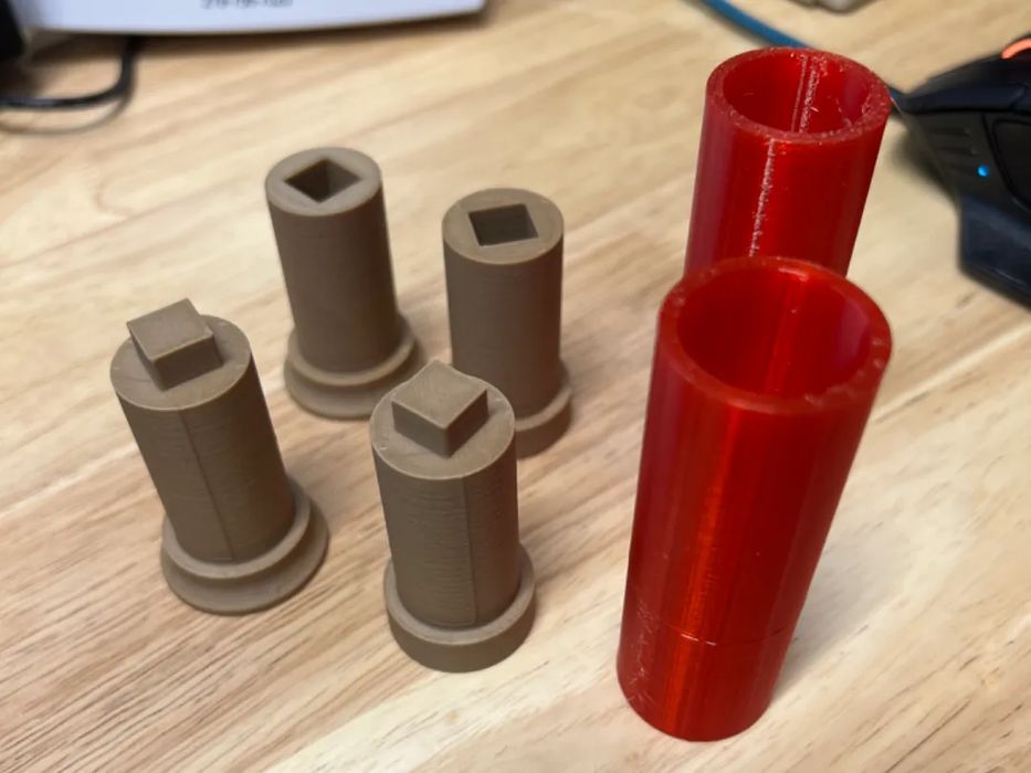 Rolos TPU V-Spooler Silenciosos