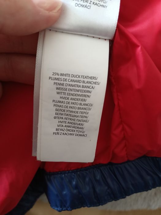 Oryginalna, jak nowa kurtka puchowa Polo Ralph Lauren Kids 140