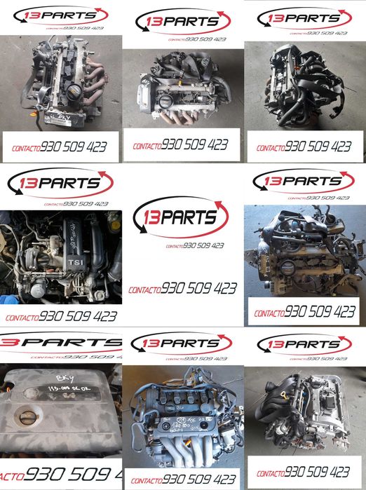 Motores VW Audi Seat Skoda VAG 1.0 MPi 1.2 1.4 TSi 1.6 FSi 2.0 FSi