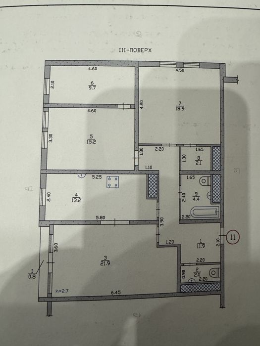Продам 4х комнатную квартиру на Слобожанском