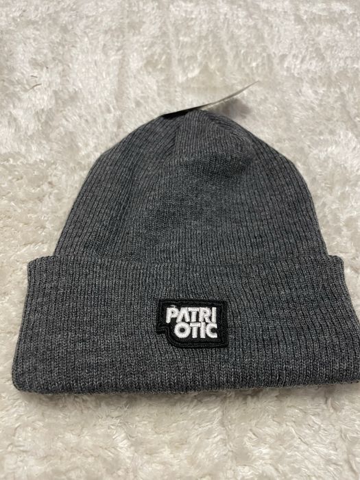 Czapka zimowa PATRIOTIC – szara