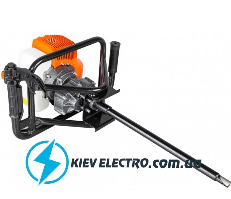 Мотобур LEX LXGD670 3 шнека, 10/20/30 см (6,7л.с/52куб)ЗЕМЛЕБУР Польша