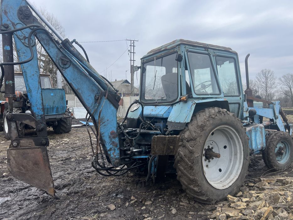 Трактор мтз  80 з установкою борекс