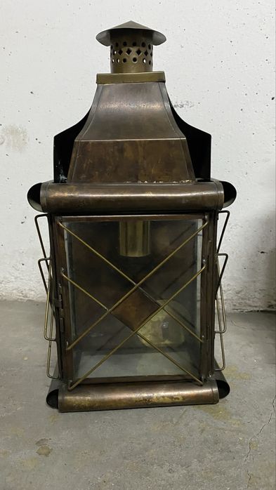 4 lanternas em latao