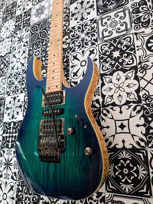 Ibanez RG370AHMZ - Melhorada - Pronta a tocar
