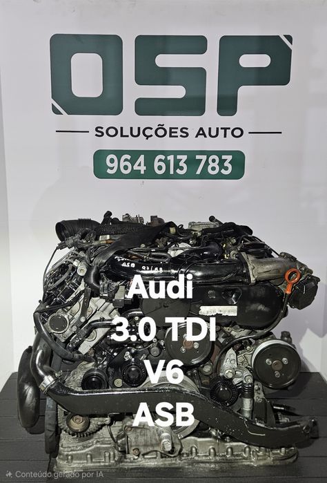 Motor Audi 3.0TDI V6 ref. ASB