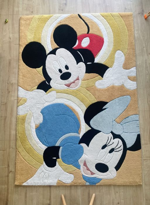 Tapete Criança Disney Mickey e Minnie