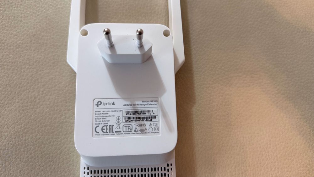TP-Link RE315 – Extensor de Alcance Wi-Fi Mesh AC1200