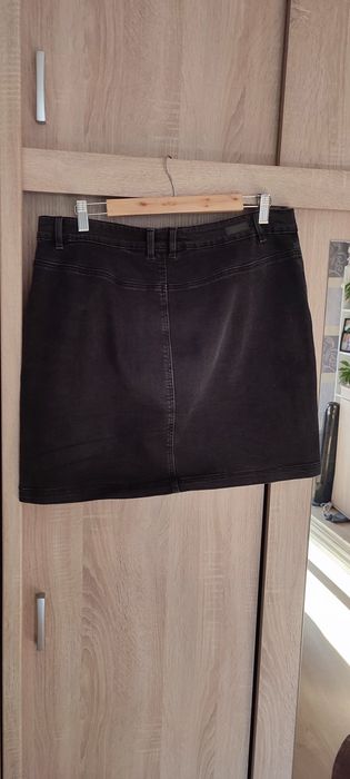 Spódnica jeans grafit Camaieu
