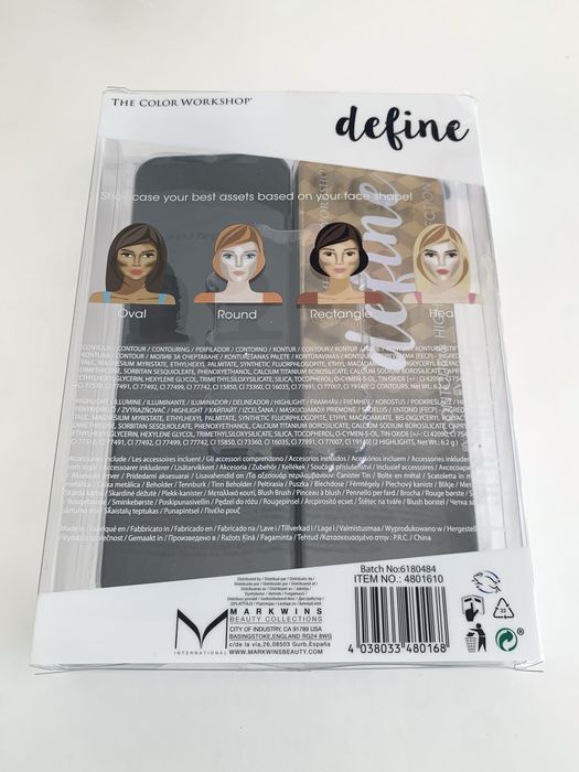 Paleta de contornos + pincel nova