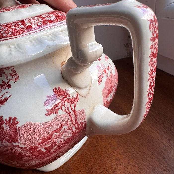 Dzbanek do Herbaty Villeroy & Boch Rusticana porcelana Retro