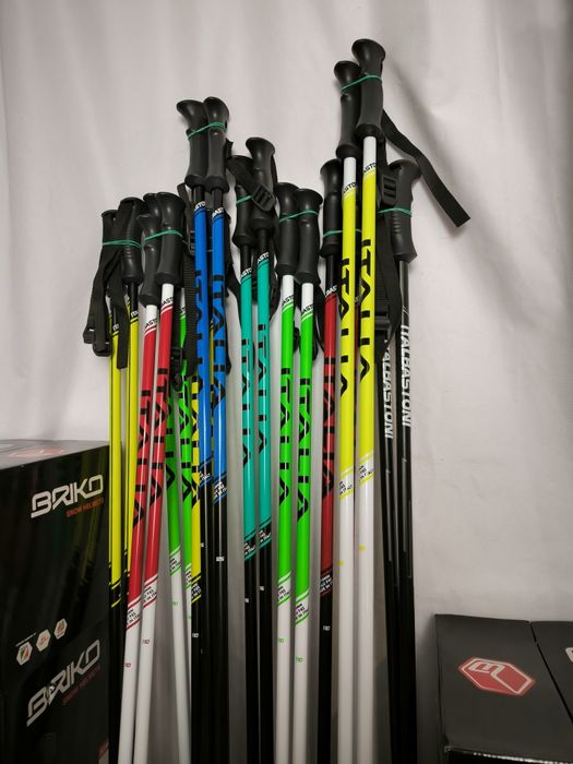 Kijki narciarskie – różne kolory | 90–125 cm | NOWE