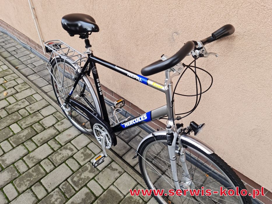 Rower męski trekkingowy HERCULES koła 28 SHIMANO okazja rabat WYSYŁKA
