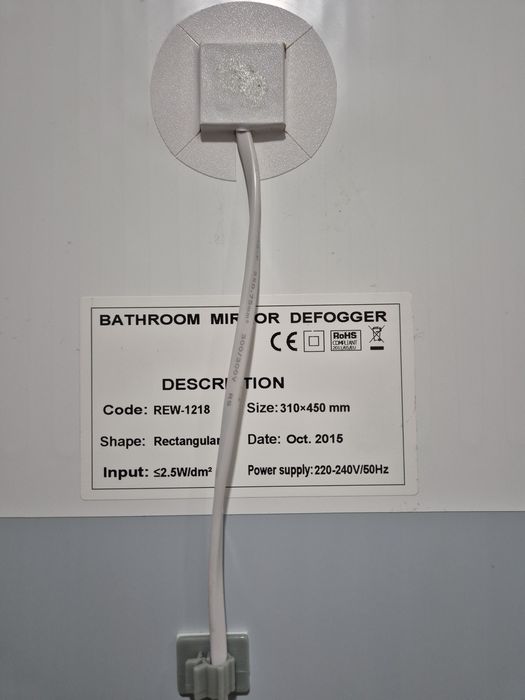 Espelho LED c/ desembaciador para WC Banho NOVO PREÇO