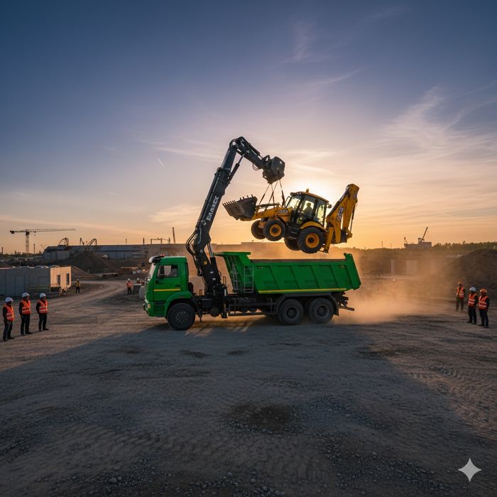 Самосвали Екскаватор навантажувач Аренду на зміну Камаз Даф ЗІЛ Ман