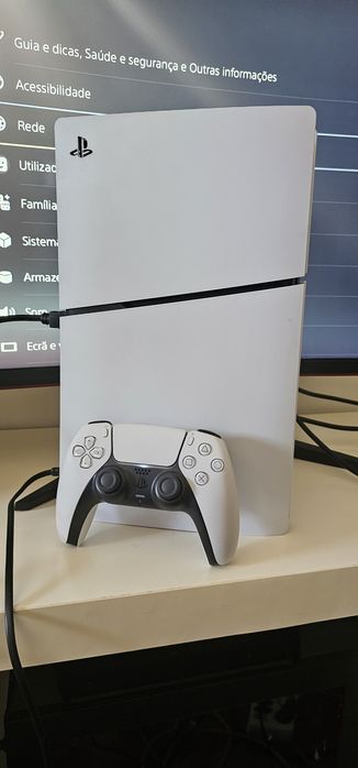PS5 Slim com garantia,  troco por Iphone, Samsung S Ultra ou Tab S Ultra