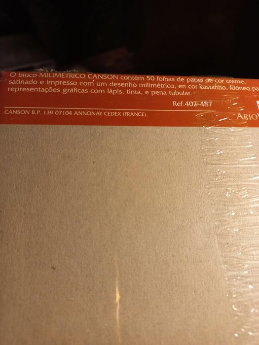 Bloco de papel milimétrico Canson