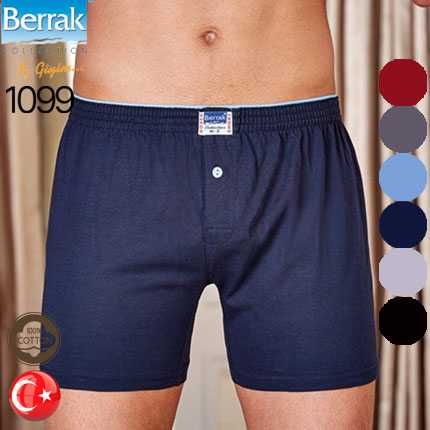 Мужские трусы боксеры Berrak Турция 100% Хлопок | семейные трусы