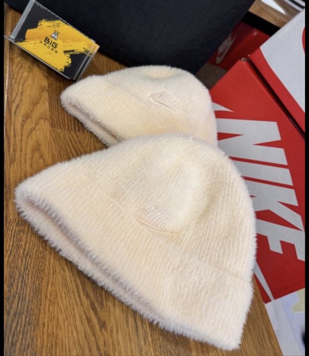 Шапка Nike u nk peak beanie sc plush l (FJ8688-838)