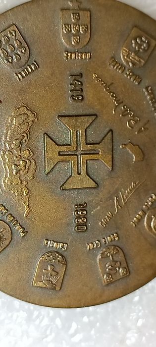 Rara Medalha Flora do Arquipélago Esterlitzia