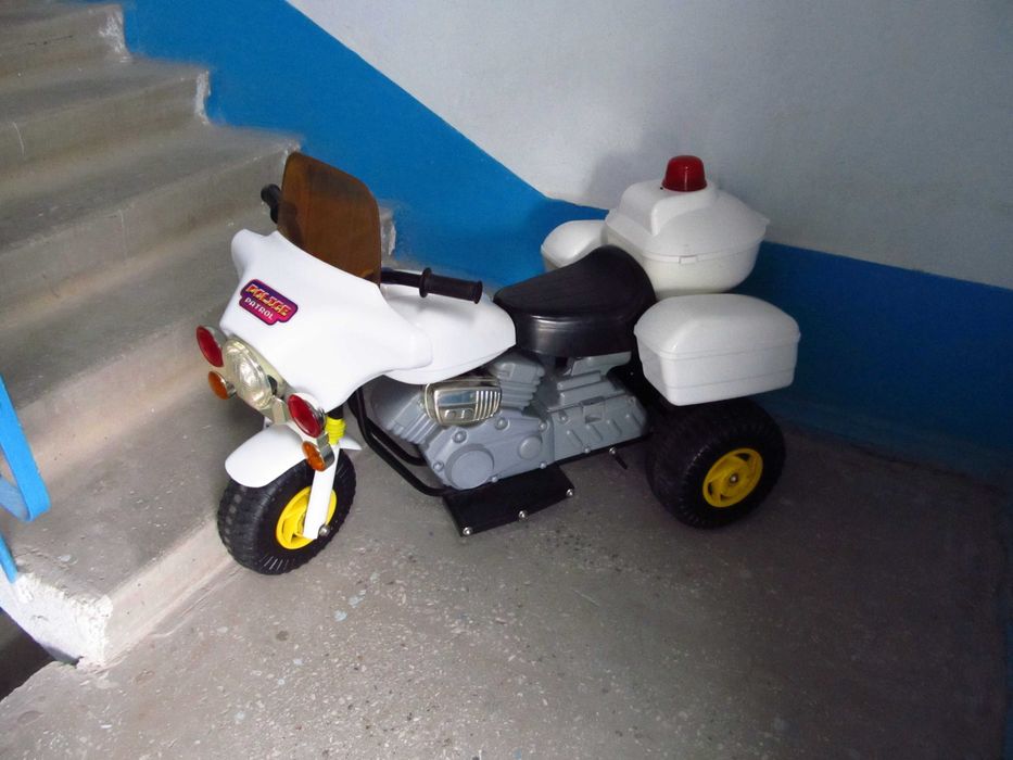 Детский полицейский электромотоцикл 6V