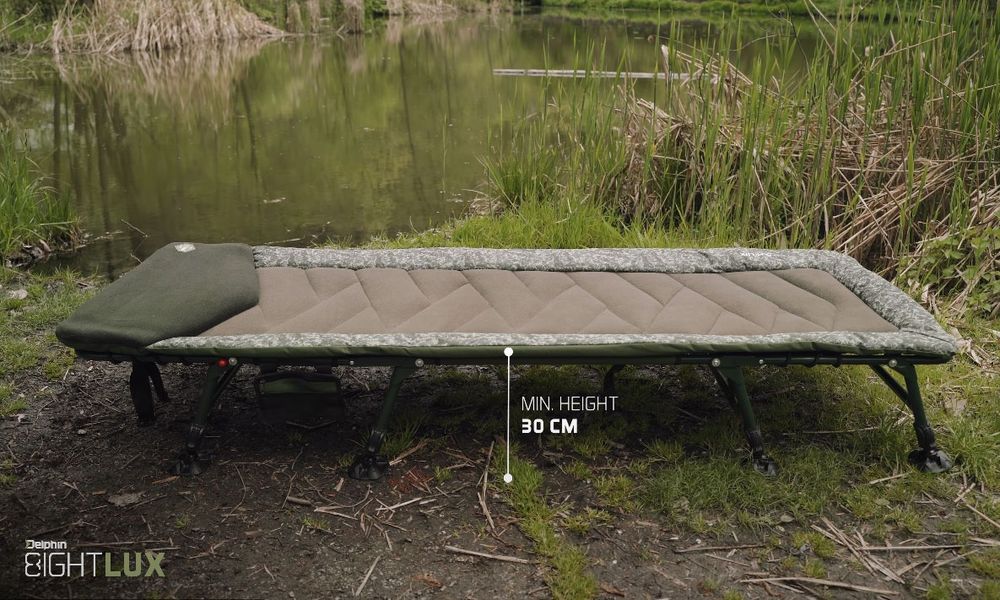 Карповая раскладушка Delphin EightLUX 8 C2G