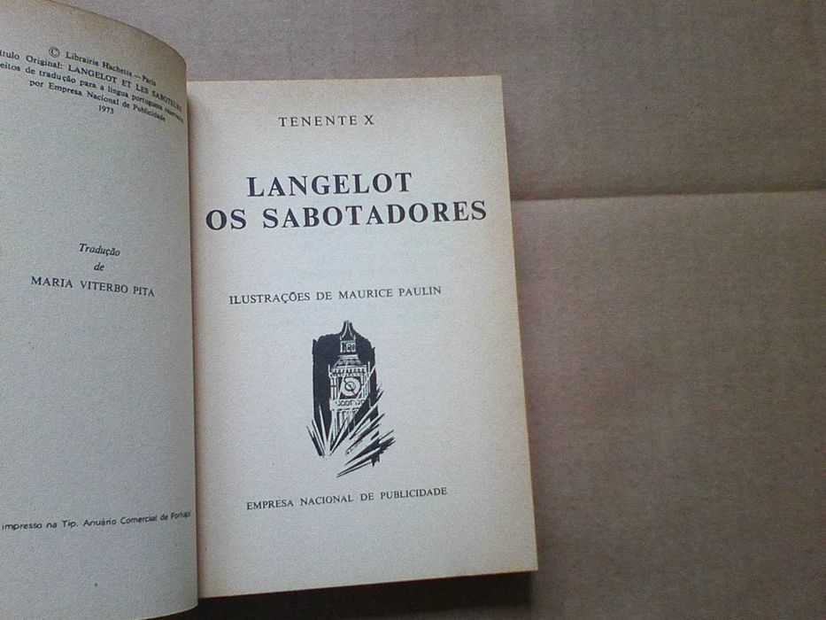conjunto Colecção Juventude -  Tenente X