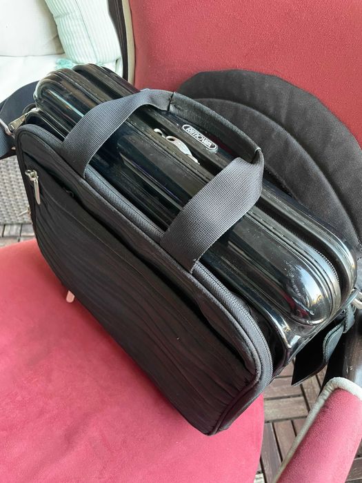 RIMOWA Bolero Notebook - SHINE BLACK - rara/descontinuada