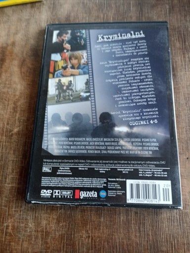 Serial: Kryminalni, sezon 1, płyta 2, odc. 4 i 5, dvd