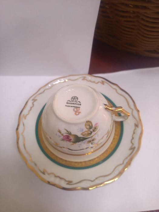 Filiżanka zestaw z talerzykiem